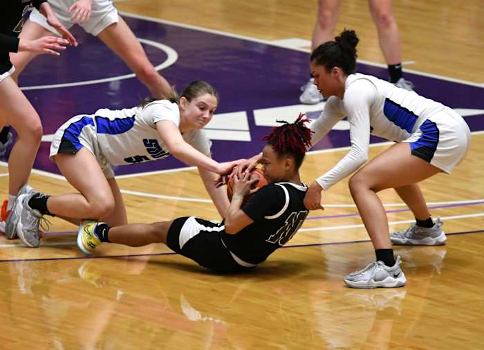 Benson South Medford girls basketball Taylor Balkom 38